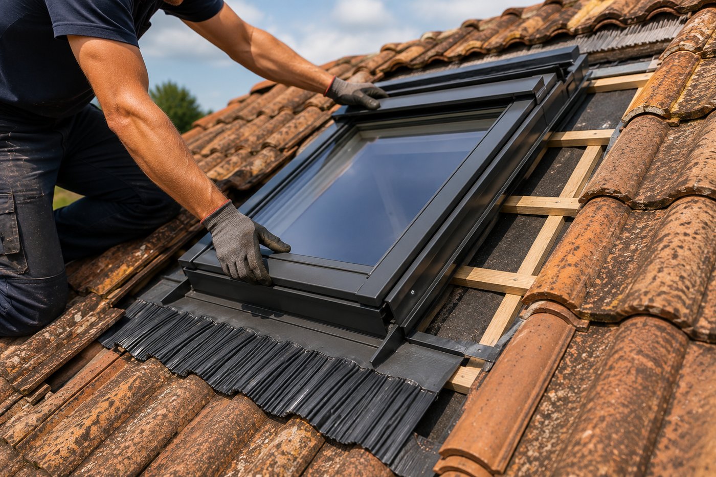 Installation et remplacement de Velux — Fumel Ruano Couverture, Saint-Vite